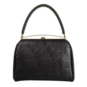 vintage 60's embossed leather handbag